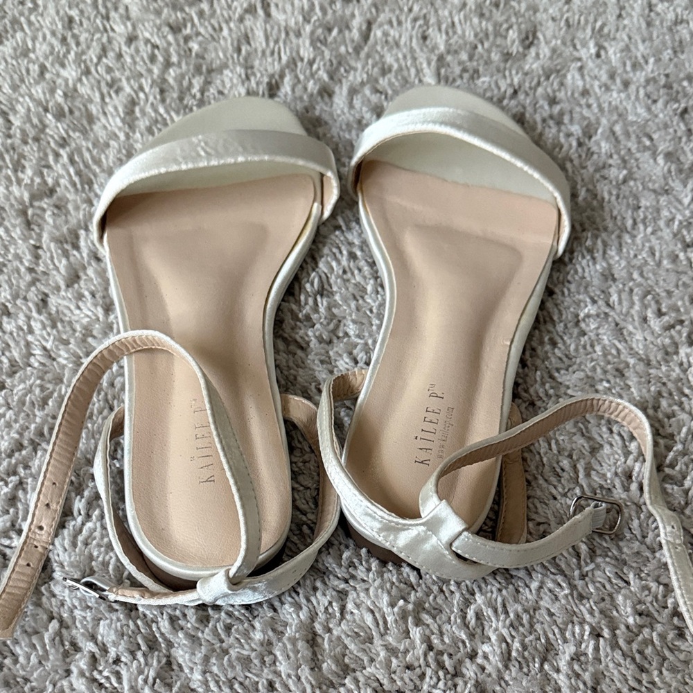 Kailee P.
Satin Flat Sandal with Ankle Strap - Picture 5 of 6